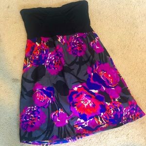 🔥3/$35 Roxy strapless dress size M